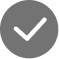 gray checkmark icon