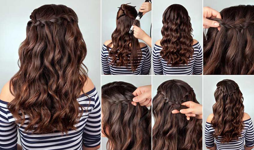 long half up do hair tutorial